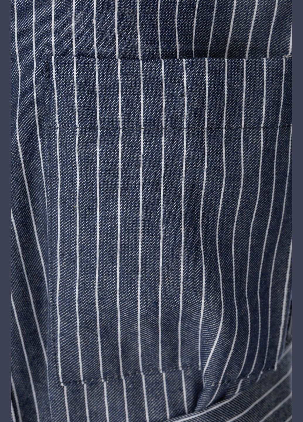 Синее повседневный платье - рубашка женская 2411 (2000990505040d) shop (2000990505040) No Brand