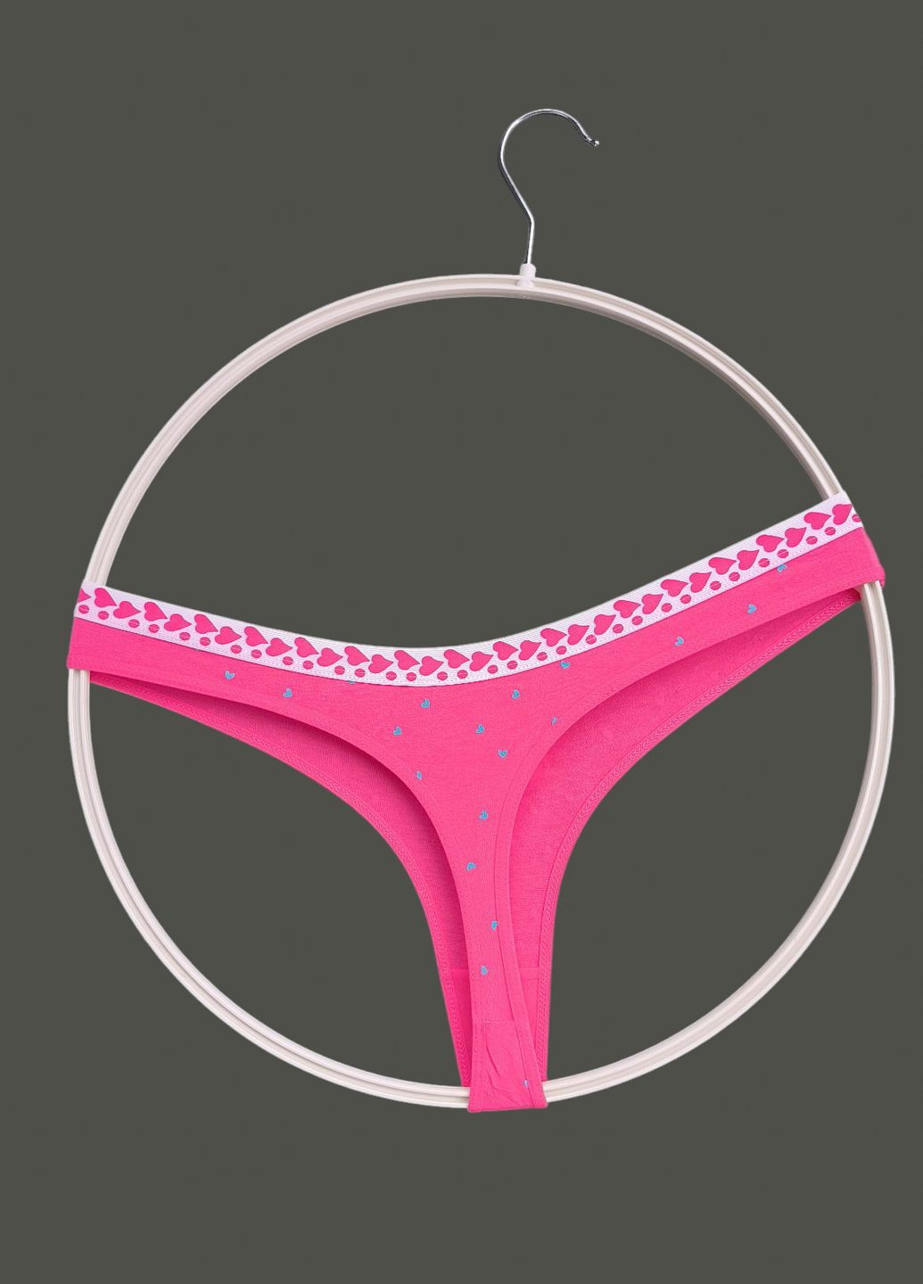 Хлопковые трусы стринги No Brand (325878588)