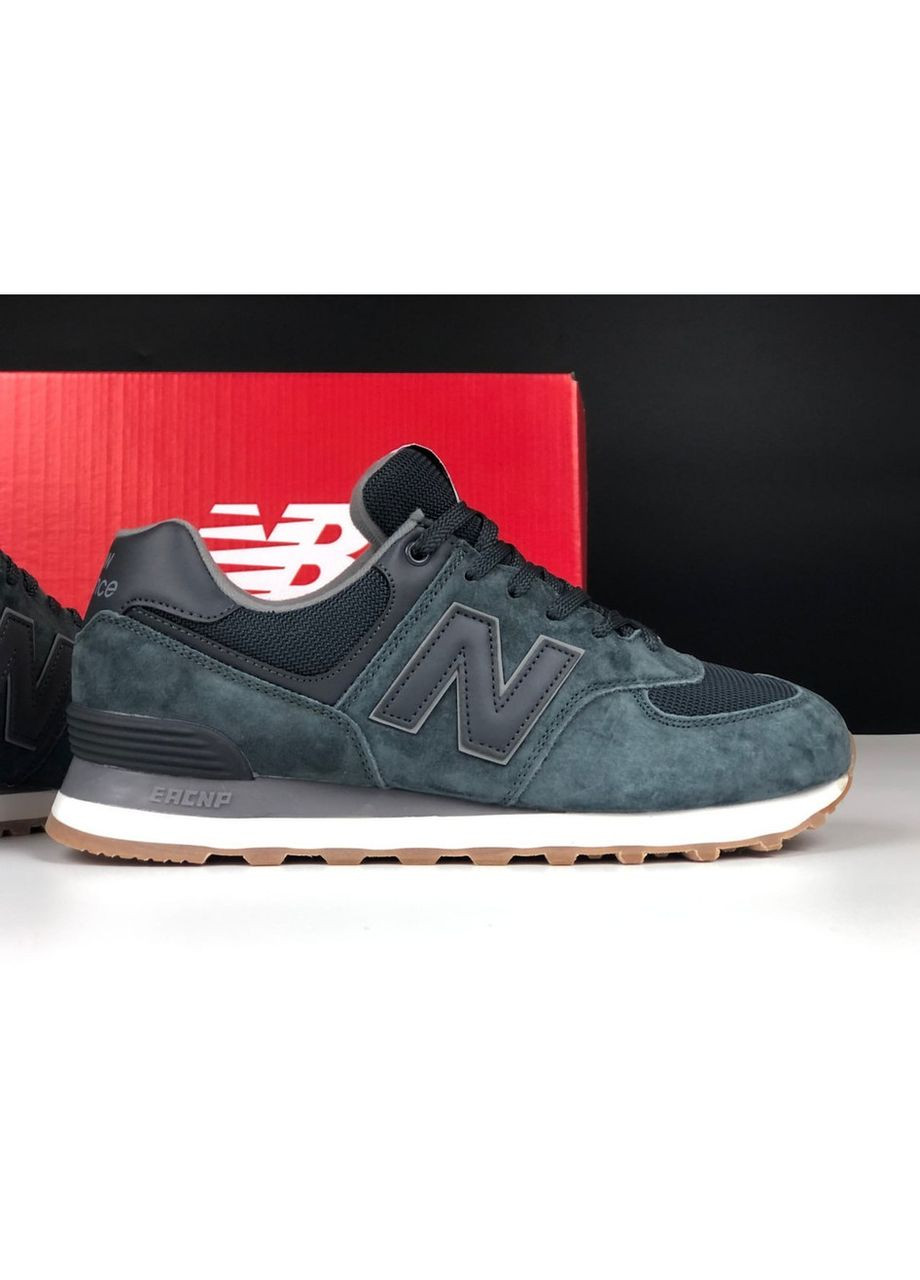 Сірі Осінні сірі з чорним/білим демісезонні чоловічі кросівки No Brand