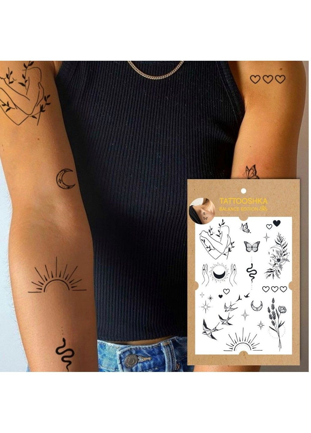 Тату набор "Популярные хиты" Tattooshka (303140475)