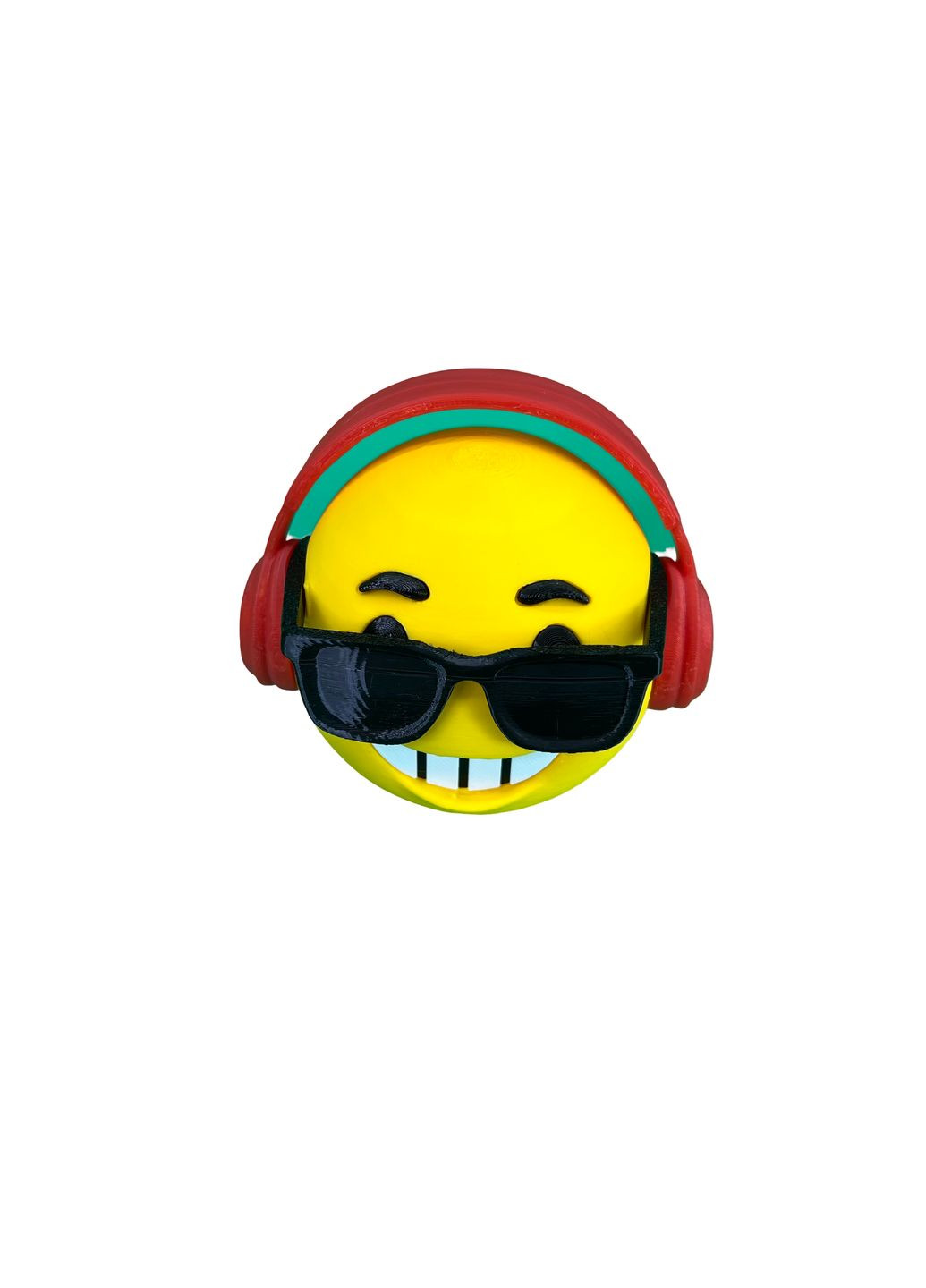 Іграшка "Palla Galla Смайл" з серії Italian Brainrot жовтий, з червоними навушниками, висота 8 см (PIG10040) DrukHouse3D (352166165)