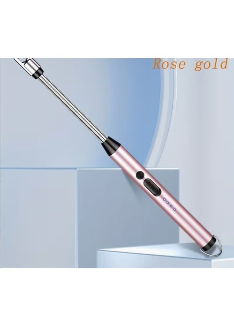 Імпульсна металева USB запальничка з вбудованим акумулятором для газової плити, духовки, розпалу, No Brand USB-зарядка (370792294)