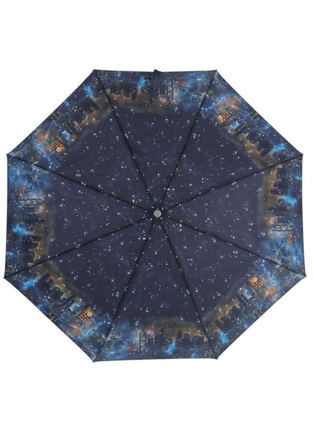 Комбинированный женский зонтик складной антиветер полный автомат Trust средний система антиветер (346872026)