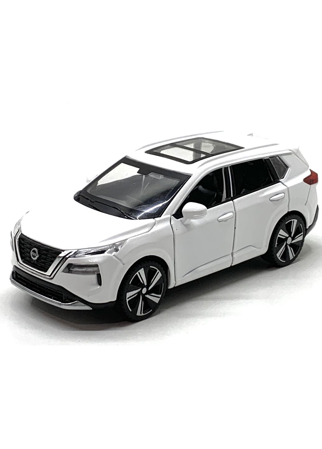 Машина Nissan x trail металопластик 1:32 звук світло інерція Біла (ТК-10415) TK Union Group (301421712)