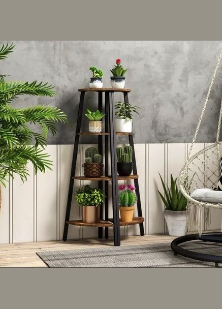 Етажерка Leo кутова в стилі Loft Costway (362028045)