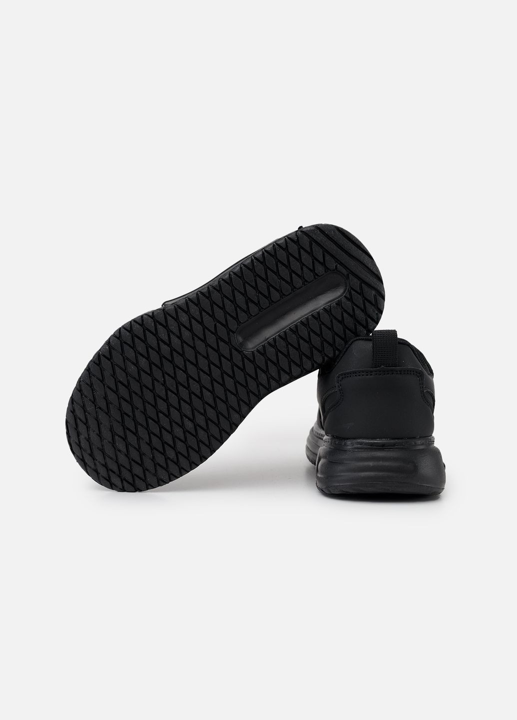 Чорні Осінні кросівки для хлопчика колір чорний cb-00237885 No Brand