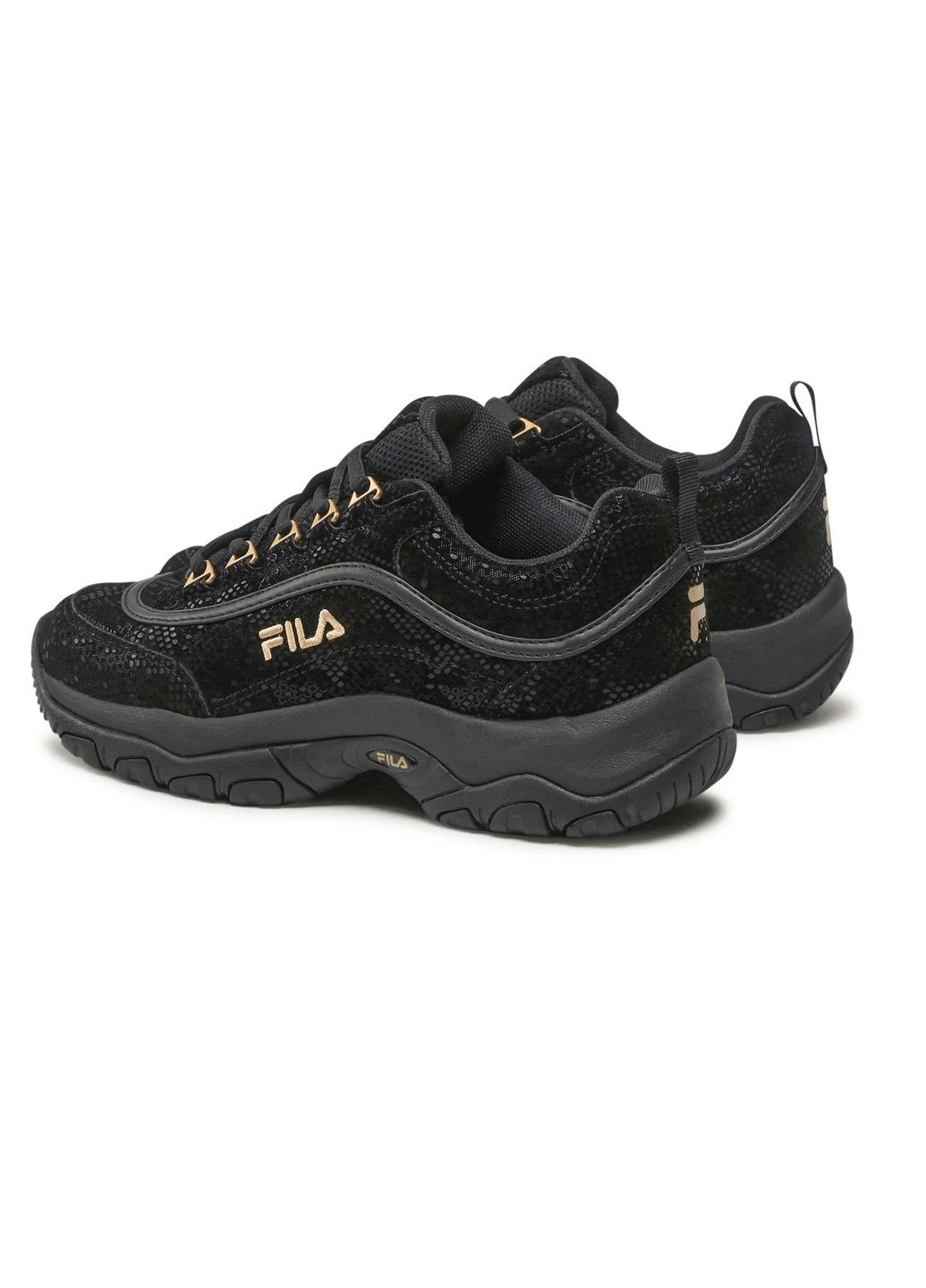 Кроссовки Fila чёрные (278761606)