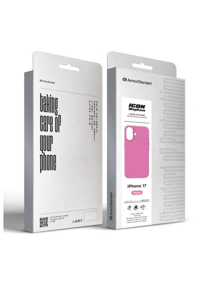 Чохол до мобільного телефона ICON2 MagCase Apple iPhone 17 Peony (ARM86671) ArmorStandart (400755242)