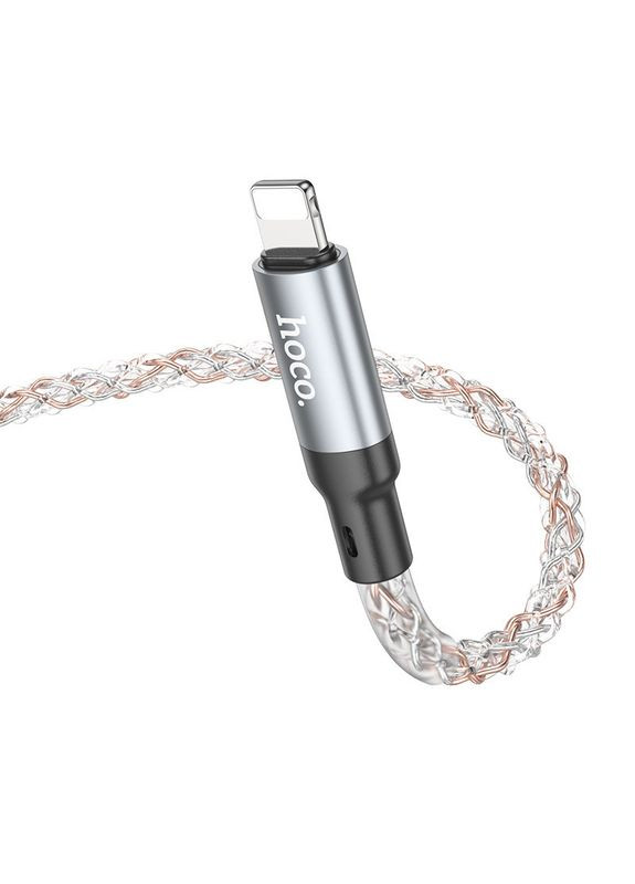 Кабель для зарядки Lightning Type-C для iphone / дріт, шнур тайп сі на лайтнінг зарядний кабель для айфона 1м Hoco (356098752)