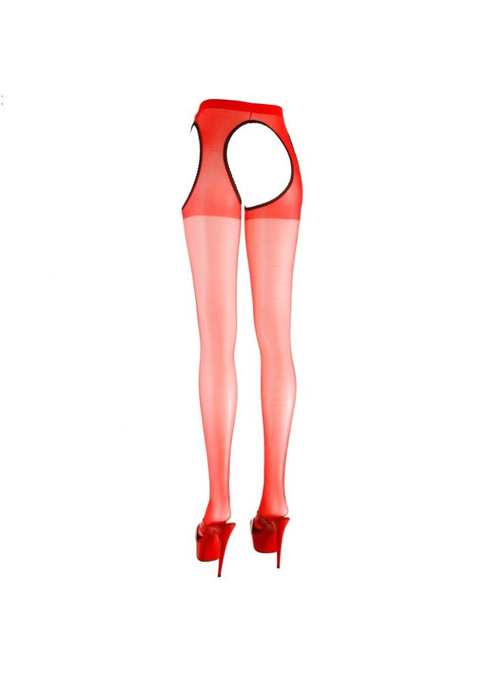 Сексуальные красные колготки с вырезами "Rajstopy sex" S/M Cottelli Collection (303136469)