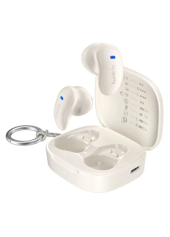 Навушники TWS Soundform Anywhere True Wireless, кремовий Belkin (396849852)