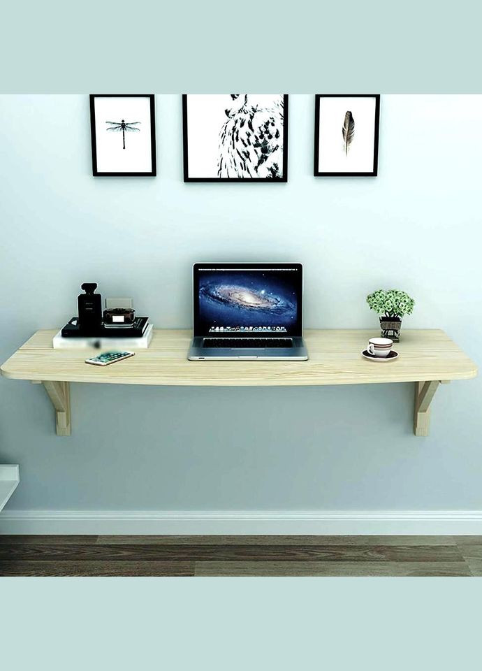 Настінний складаний столик з дерева Вольтурно бланже (ОТК-000401) No Brand (328079152)