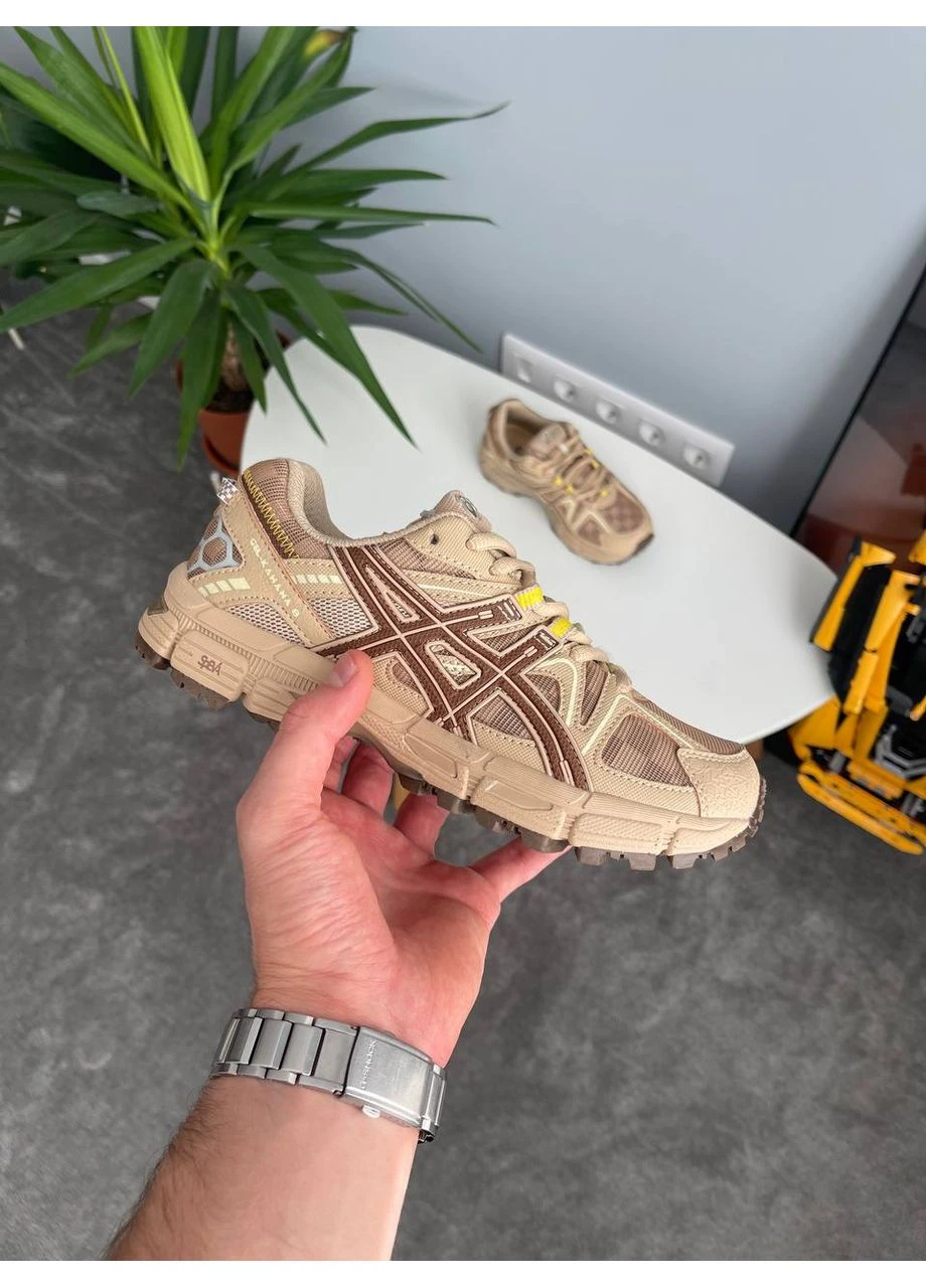 Кроссовки женские и мужские Asics GEL-Kahana 8 Brown Beige | Асикс Гель-Кахана 8 коричневые No Brand коричневые демисезоны (380329853)