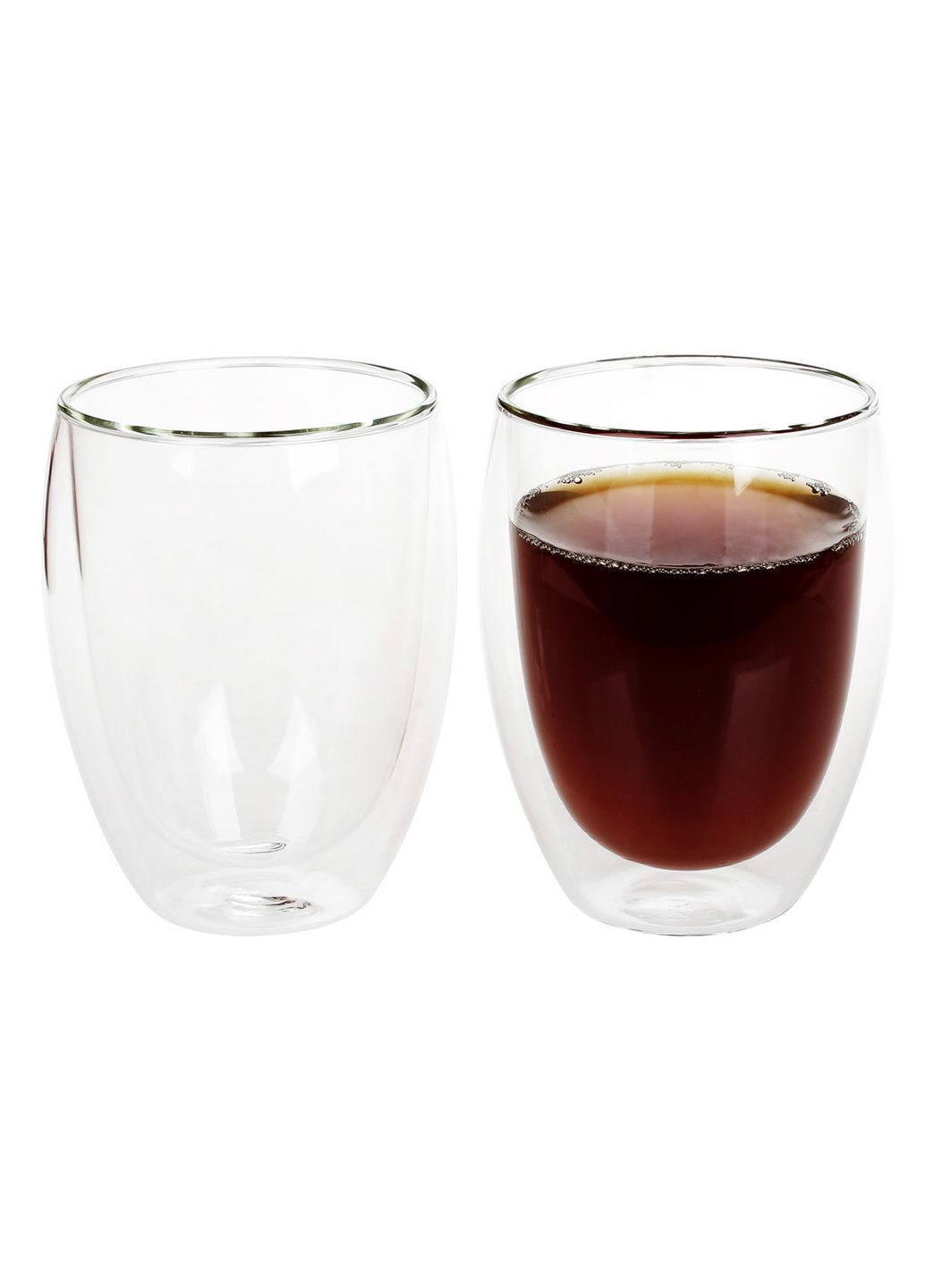 Набір склянок з подвійними стінками 2 шт. 350 мл 599101 BonaDi (273215520)
