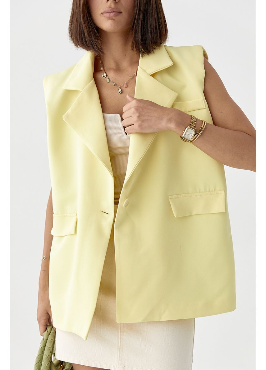 Класичний жилет вільного крою Lurex Жилет (370298755)