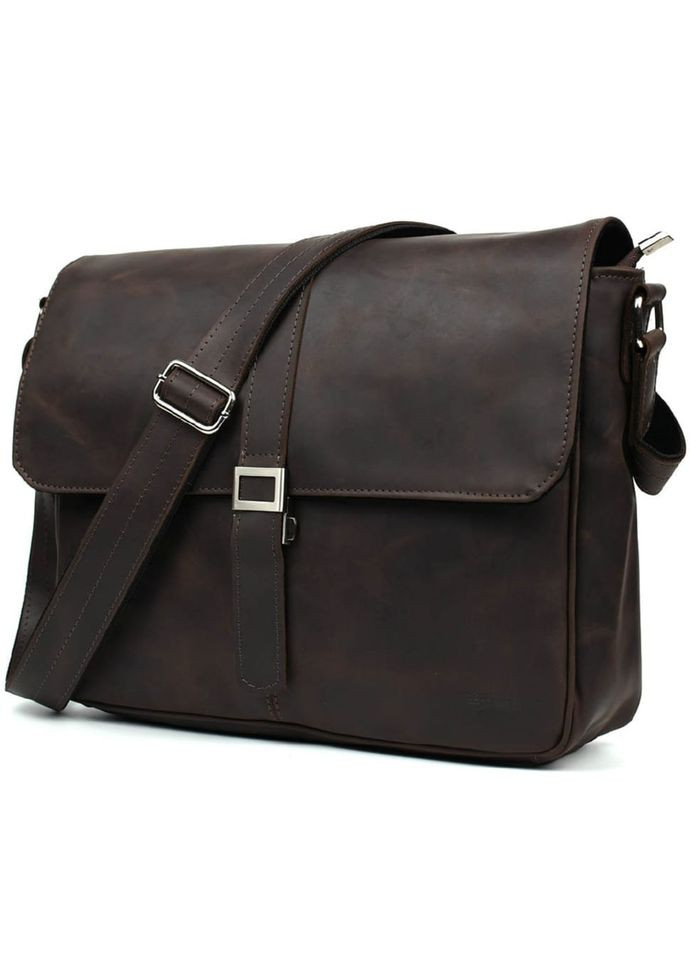 Чоловіча сумка через плече з коричневої крейзі хорс RC-1046-4lx TARWA (329151697)