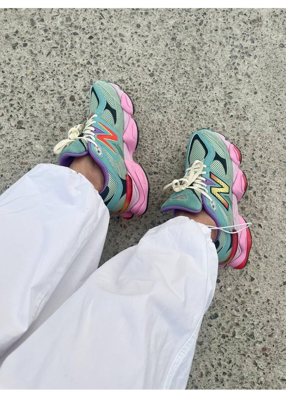 Цветные демисезонные кроссовки мужские new balance 9060 multi color нью беланс 9060 No Brand
