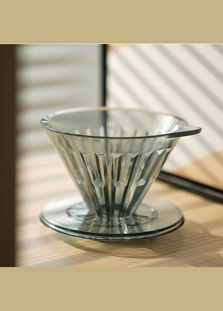 Пуровер Crystal Dripper 02 PCTG Black (R-300493-VS) Timemore (303348024)