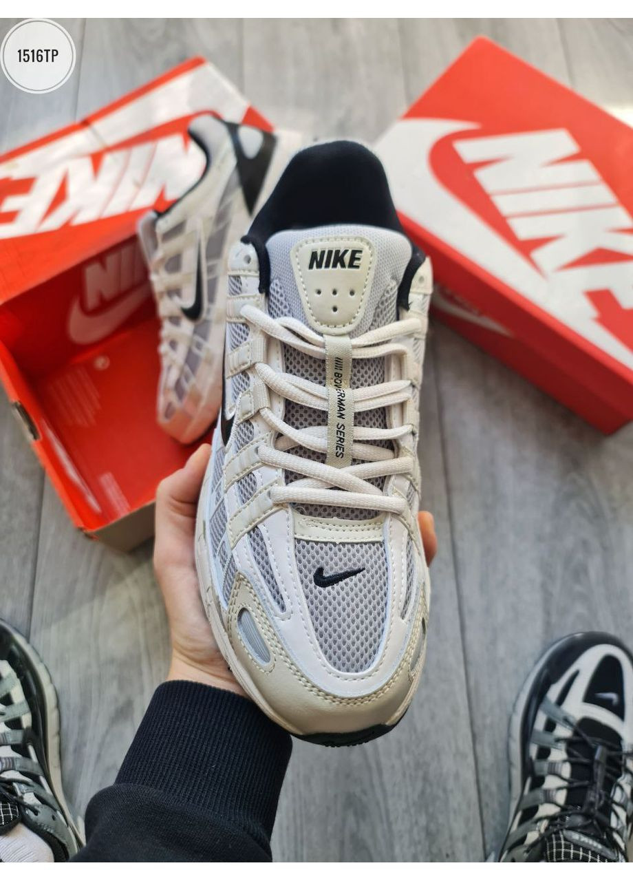 Черные демисезонные кроссовки мужские nike p-6000 platinum tint black найк п-6000 No Brand