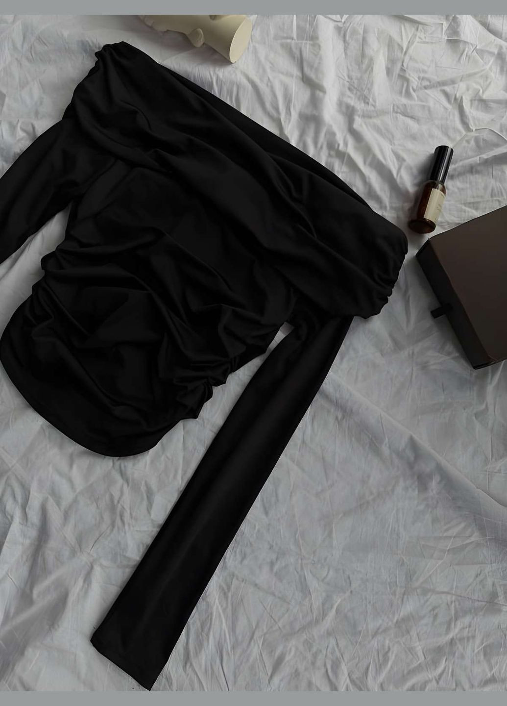 Коричневая женский базовый черный коричневый лонгслив блуза, блузка шоколадная Україна