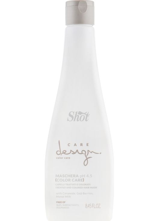 Маска для окрашенных волос Care Design Color Care Treated And Colored Hair Mask 250ml (562503-94674) Shot (368610651)