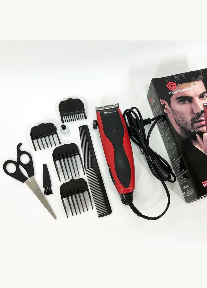 Электрическая машинка с насадкой для бороды MS-3304, ON-199 Окантовочная машинка Domotec (351486433)