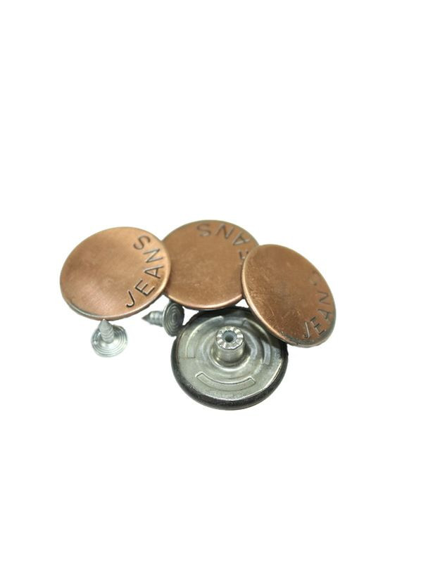 Гудзик джинсовий JEANS 10шт/24мм Бронзовий FROM FACTORY PUG (339104546)