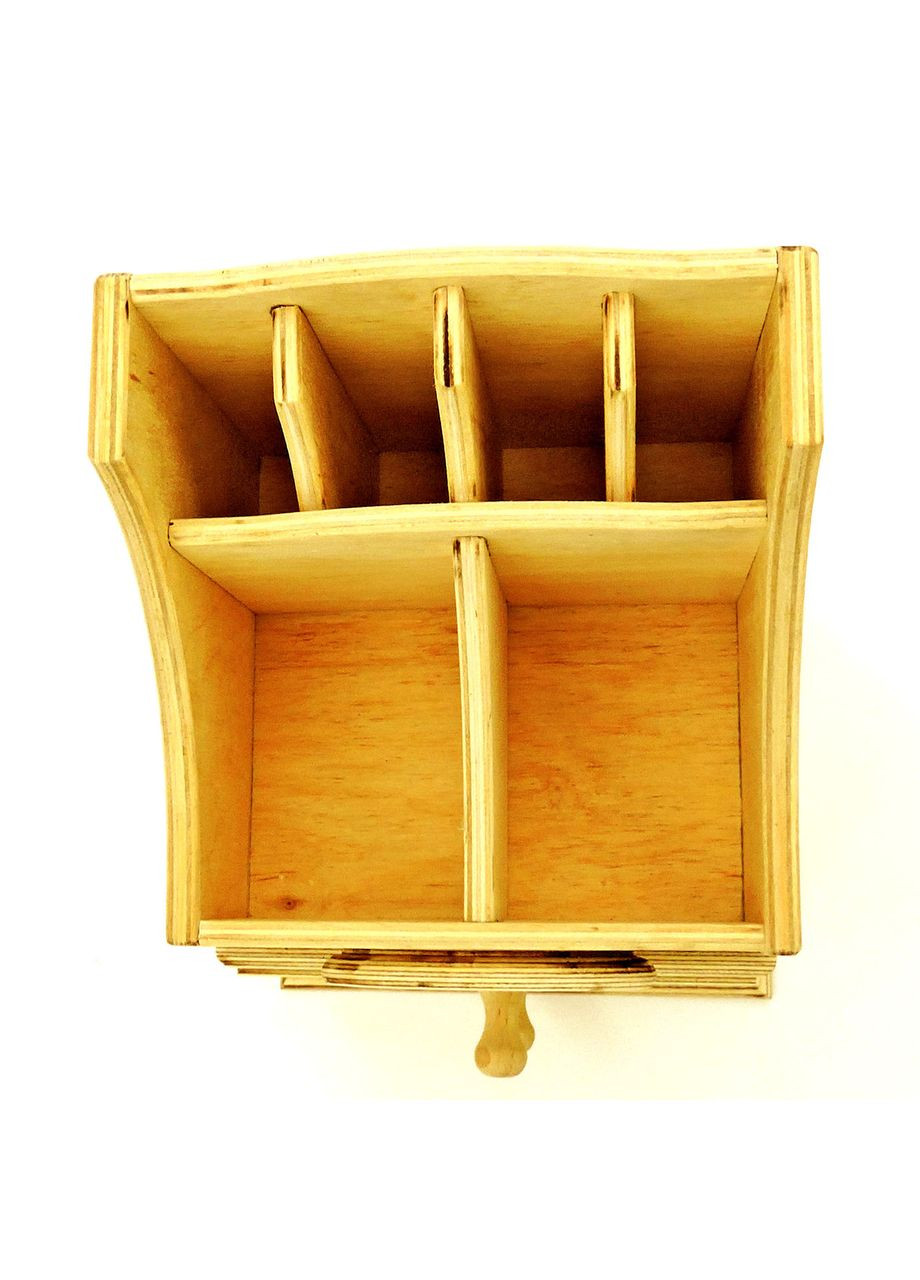 Органайзер настільний з дерева Естертон ваніль (КНЦ-005602) No Brand (328225846)