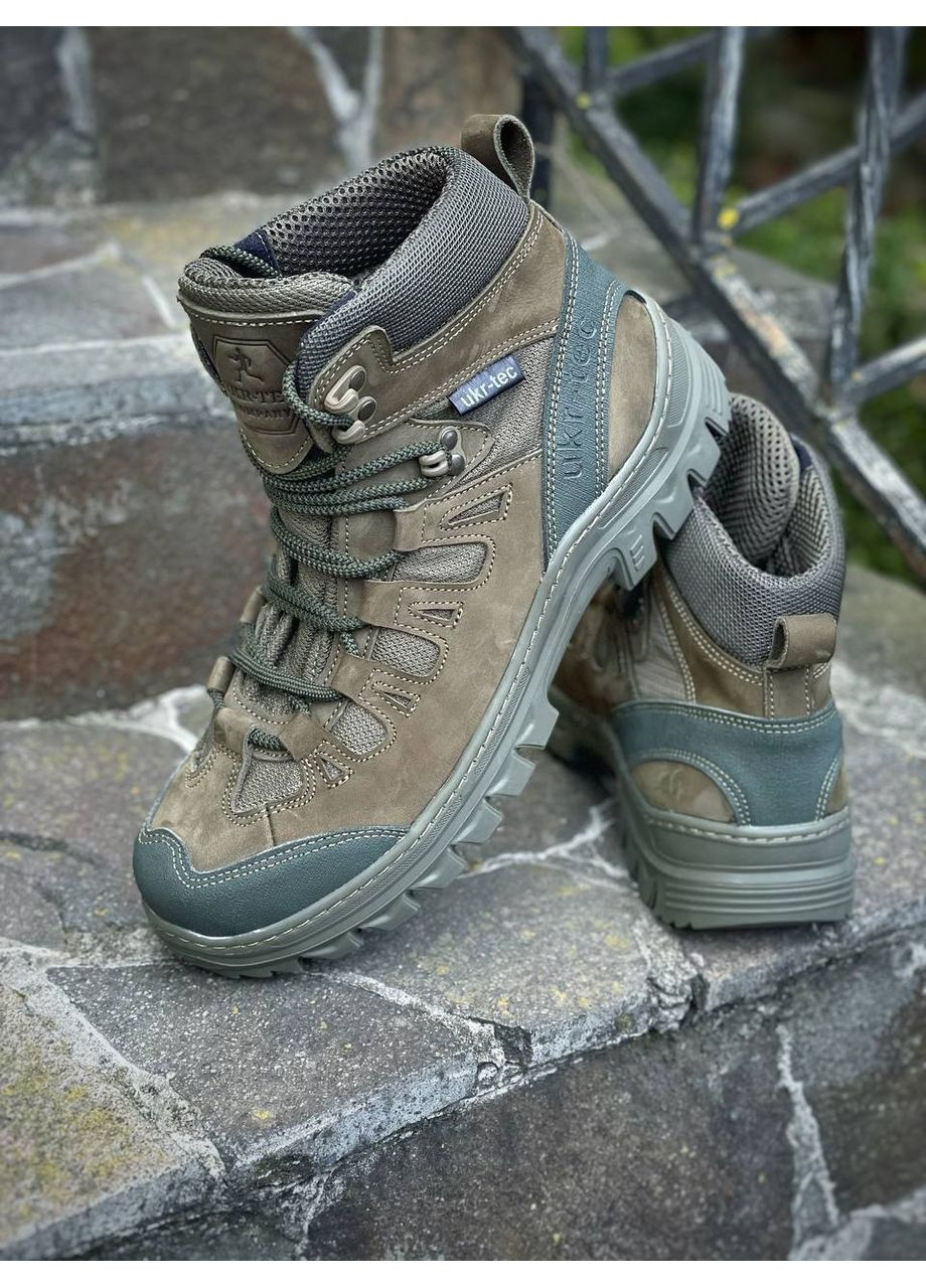 Черевики "Патріот" демісезонні Олива No Brand (361623565)