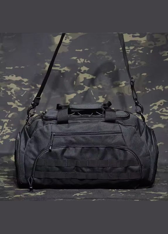 Тактична дорожня сумка MOLLE cargo bag 25л Black KT6006102 Solve (305743473)