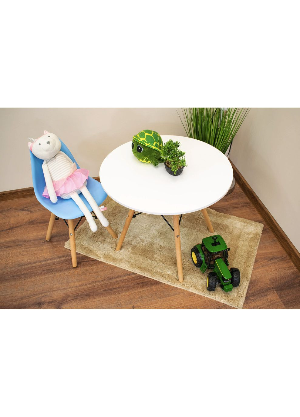 Детский стульчик Zubi со спинкой Leobert (361952371)