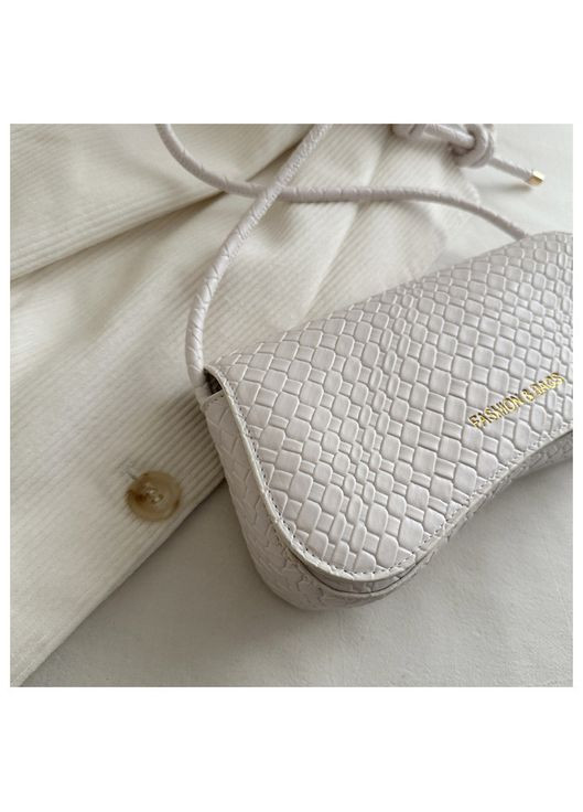 Женская сумка 4005 багет рептилия No Brand (349442073)