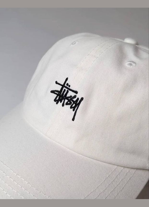 Кепка Stussy на лето, кепка стуси белая унисекс No Brand (282842302)