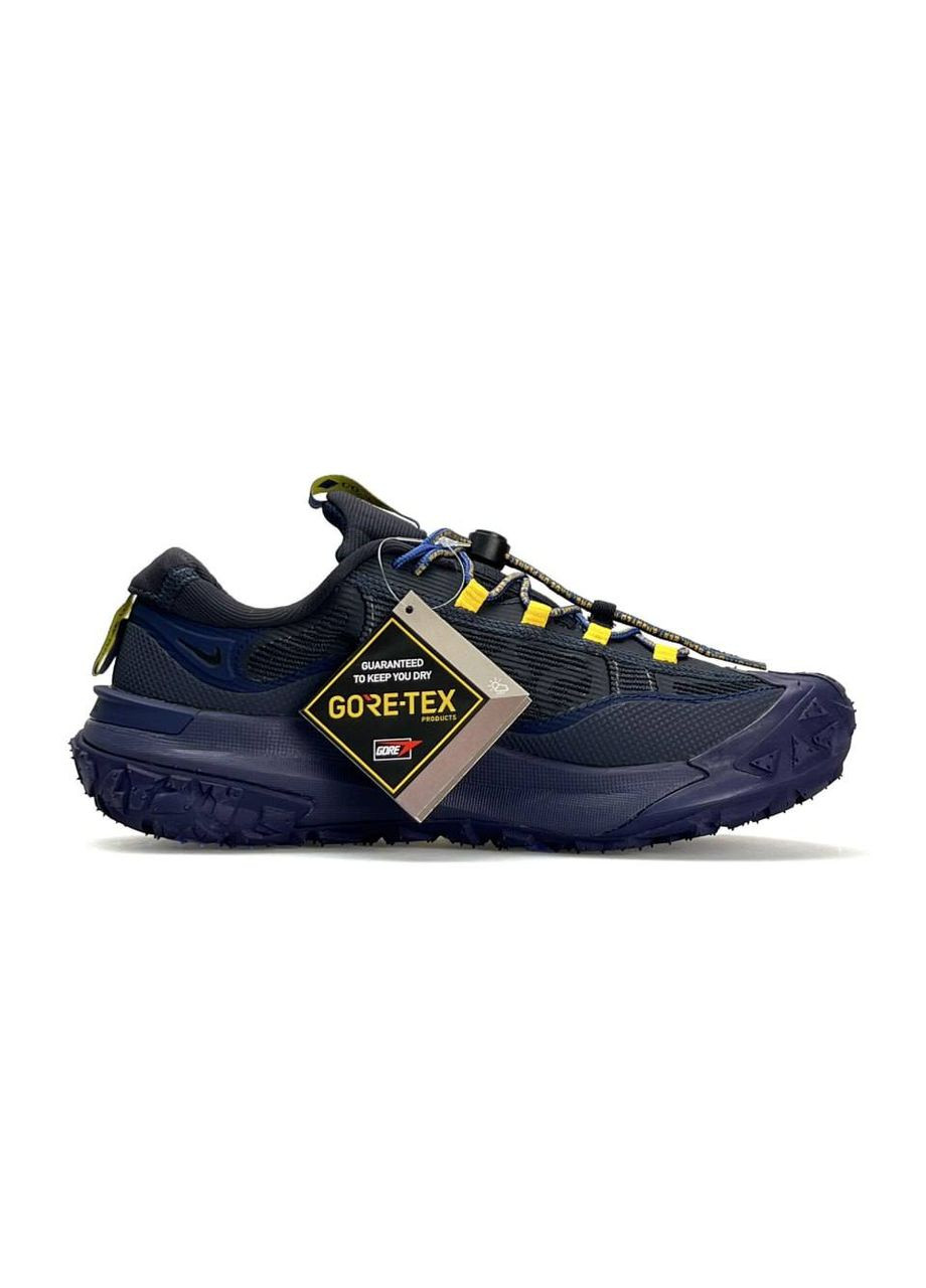 Темно-синие демисезонные кроссовки мужские nike No Brand ACG Mountain Fly 2 Low Navy