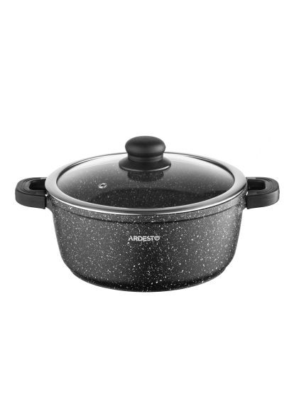 Каструля (AR2430GE) Ardesto Gemini Anzio 3.1л чорний (366522577)