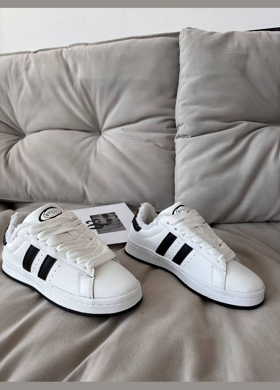 Кроссовки Vakko чёрно-белые зима (315697632)