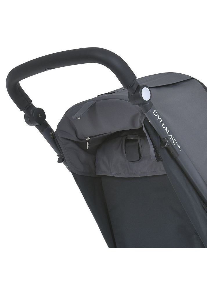 Коляска детская DYNAMIC PRO Charcoal прогулочная с чехлом дождевиком и москитной сеткой Серая (ME 1053-3) El Camino (334338190)