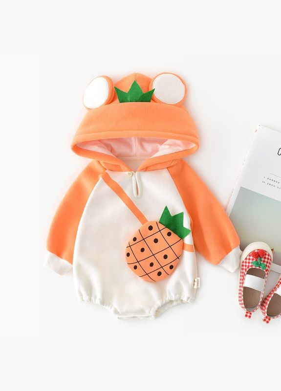 Боди детское с фруктиками ( 66см ) (6415) Qoopixie (341321960)