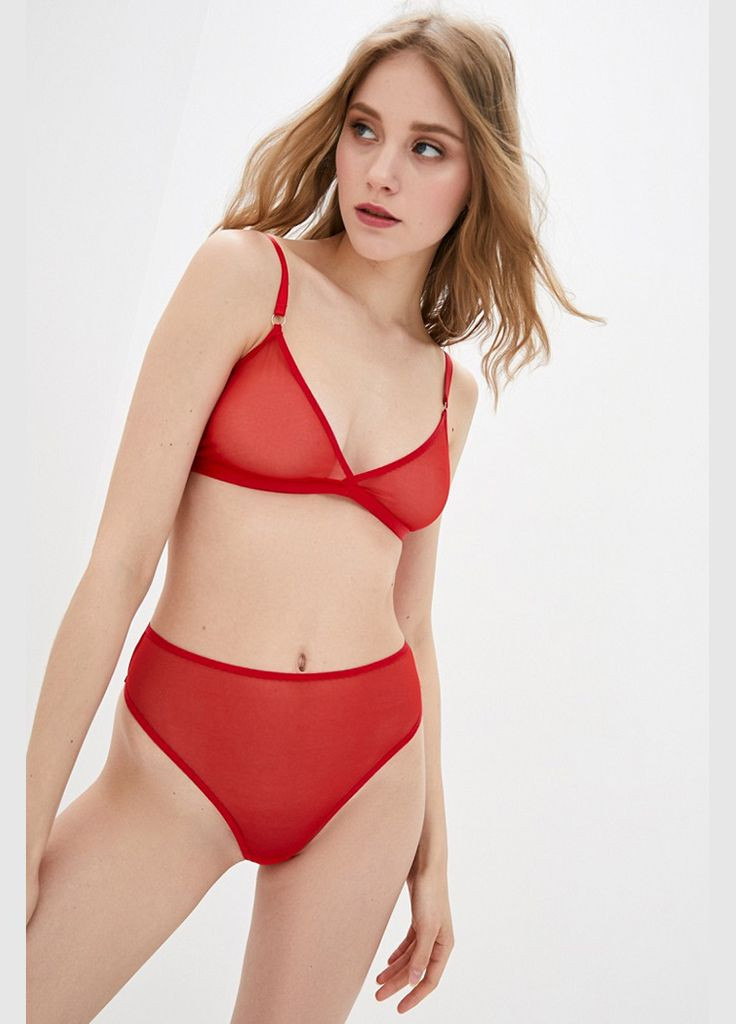 Красный демисезонный красное белье из сетки - standart new kari shop atelier 70aa/m (147ls-13he-r) Ova Ova Brand