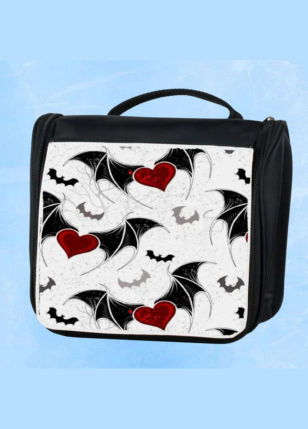 Дорожная сумка - органайзер для косметики несессер Art #199 Черная No Brand (318677211)