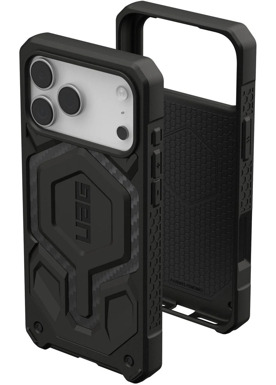 Панель UAG Monarch Pro MagSafe для Apple iPhone 17 Pro Max Carbon Fiber (114514114242) Urban Armor Gear (393949849)