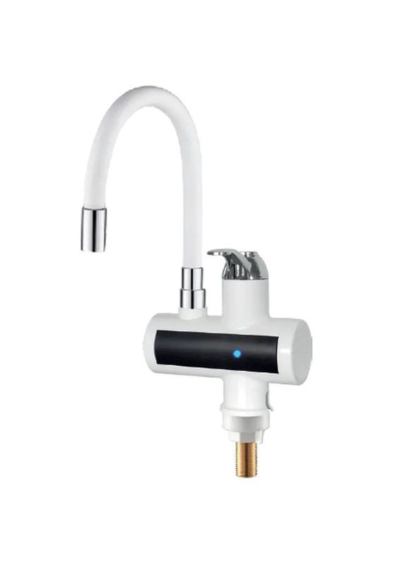 Проточный водонагреватель -WHITE 3,3 kW силиконовый излив, на мойку (ZX5859) Zerix ELW21-F (324804544)