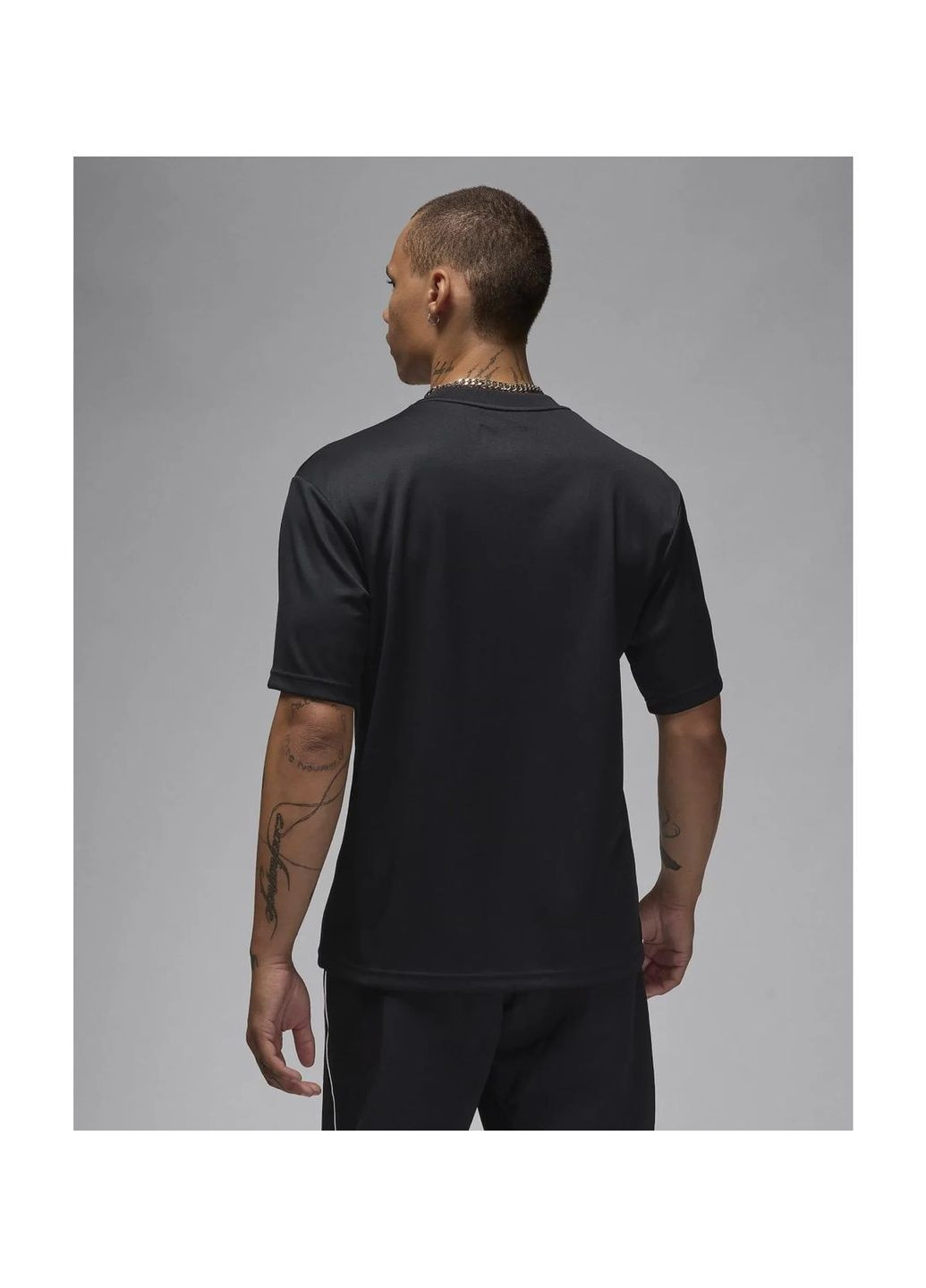 Чорна футболка чоловіча essentials black Air Jordan