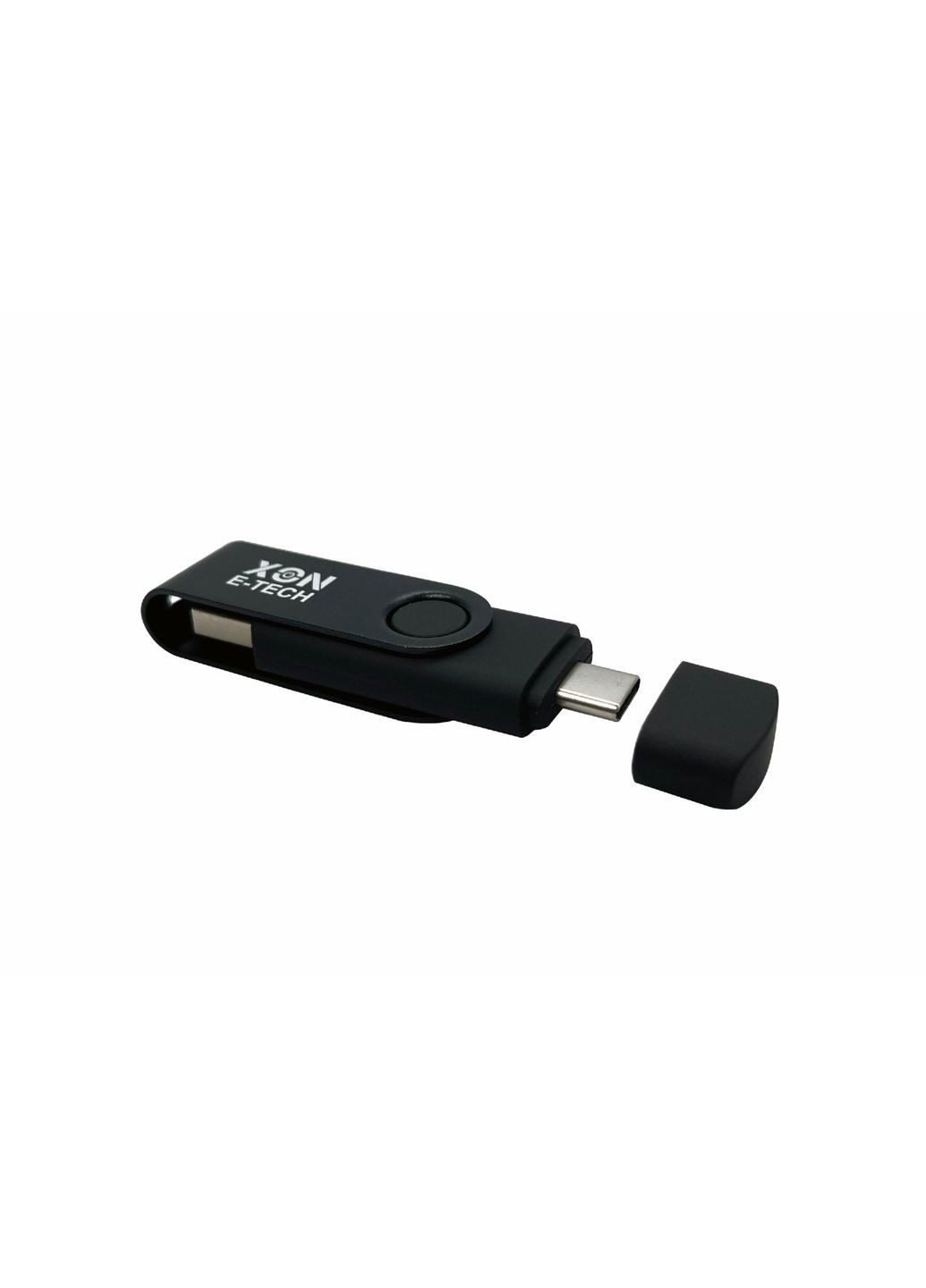 Флеш-накопитель XON FlashDrive DuoConnect 256GB (USB 3.0 + USB Type-C) Черный (FX3DR256PB 7553) XON E-Tech (363898201)