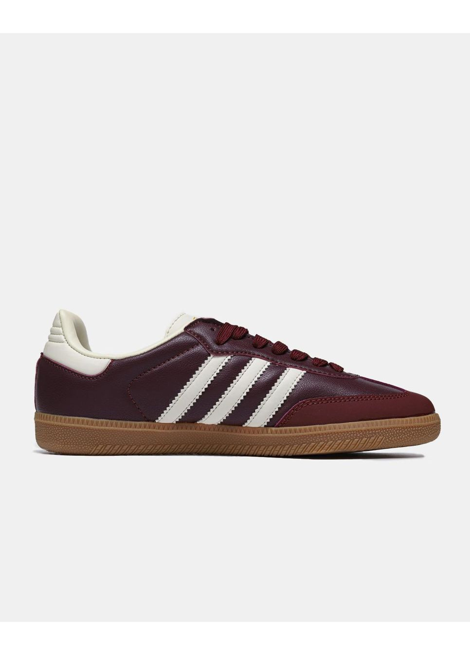 Білі Осінні кросівки чоловічі adidas wmns samba og maroon адідас No Brand