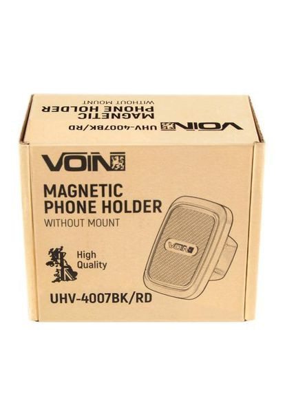 Тримач мобільного телефону UHV-4007BK/RD магнітний, без кронштейна VOIN (362607625)