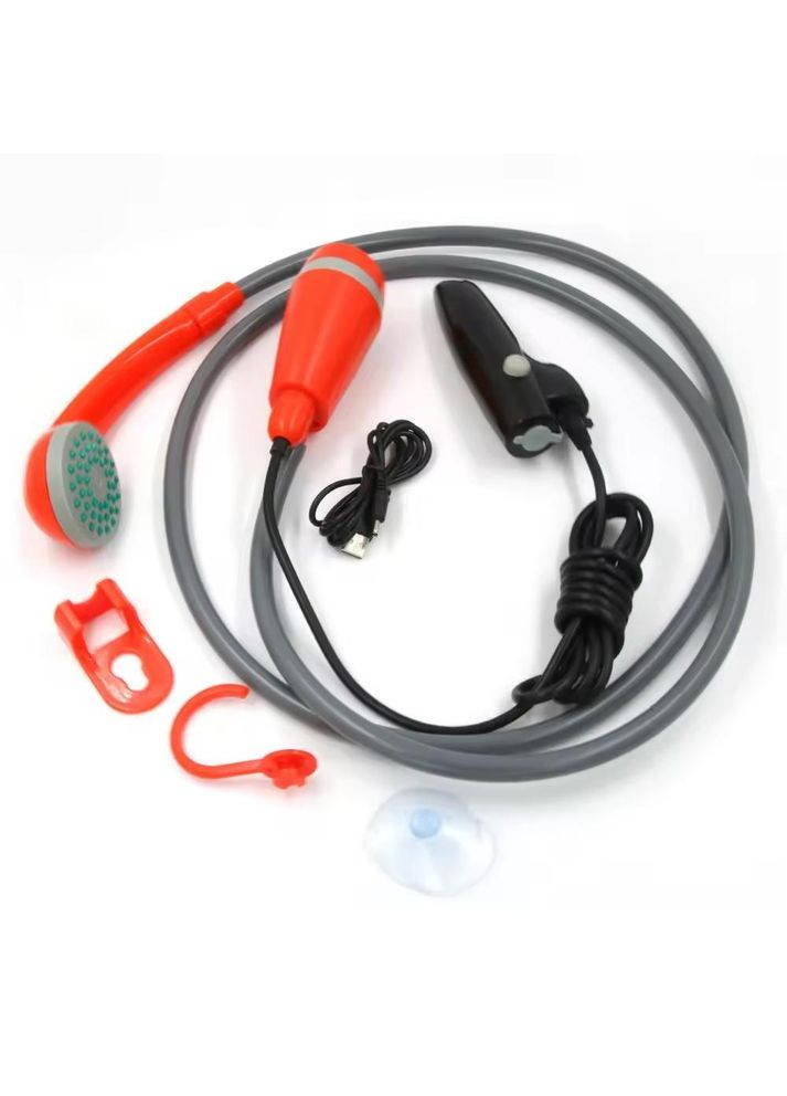 Душ портативний на акумуляторі 2200 мАг ShoR автономний з насосом (R051107) No Brand (330779146)