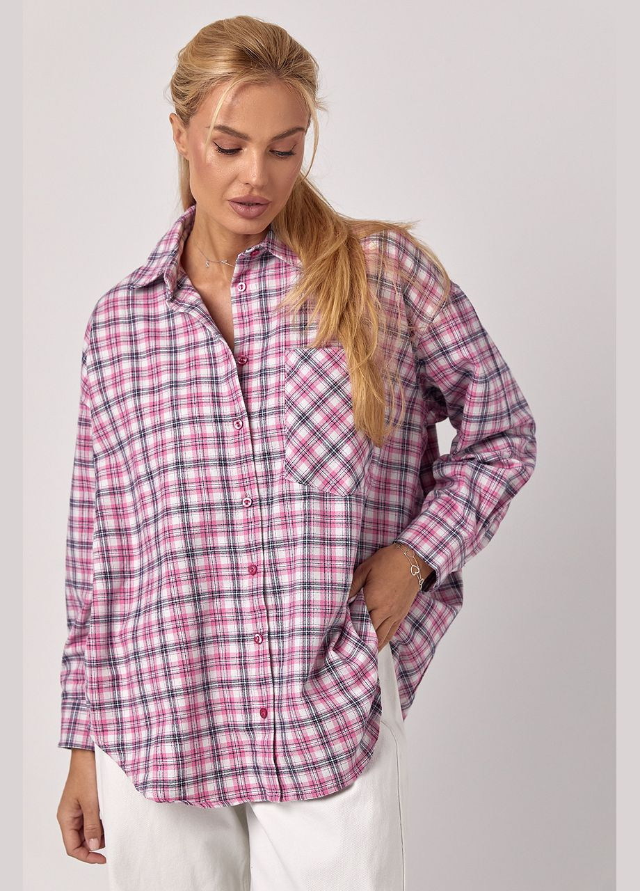 Розовая рубашка Lurex