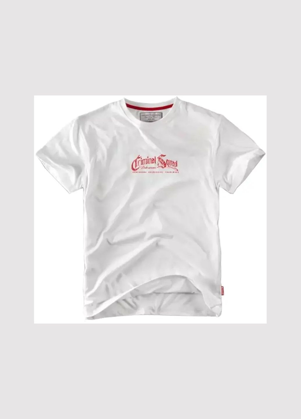 Біла футболка criminal squad v2 ts33wt Dobermans Aggressive