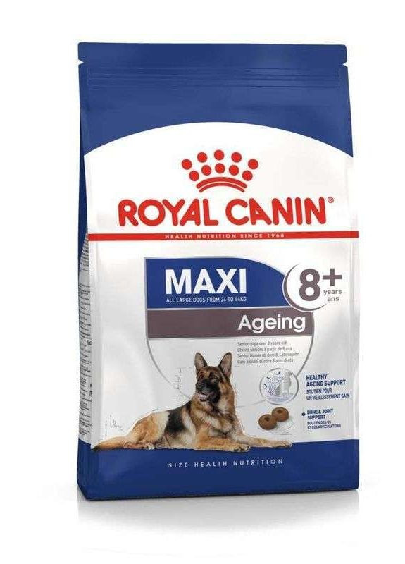 Сухой корм Maxi Ageing 8+ для собак больших пород старше 8 лет 15 кг Royal Canin (290186983)